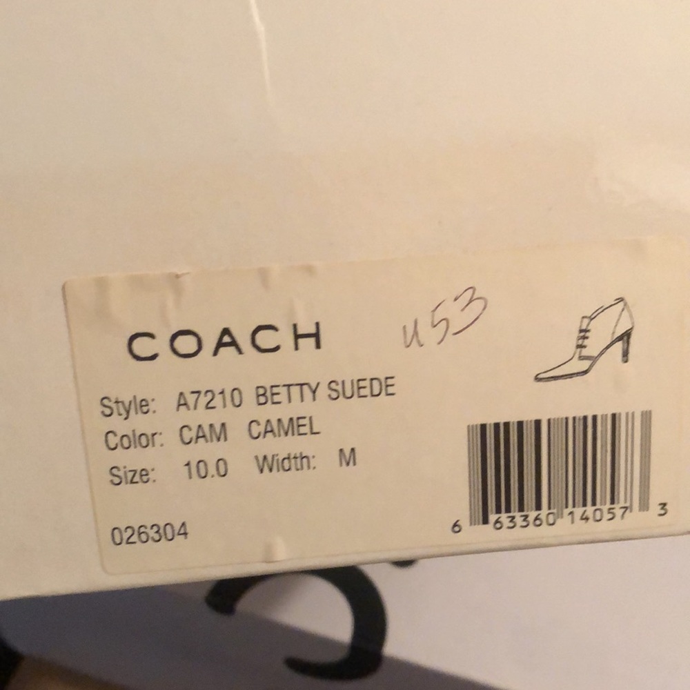 Coach Booties - Picture 5 of 5